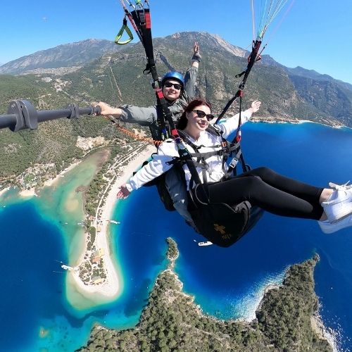 fethiye yamaç paraşütü kare